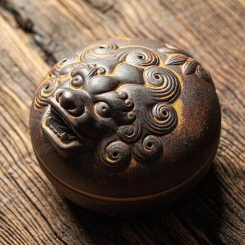 Retro Fabulous Wild Beast Incense Burners Dragon Incense Holder Incense Burner Sandalwood Censer Home Decor Decoration Craft