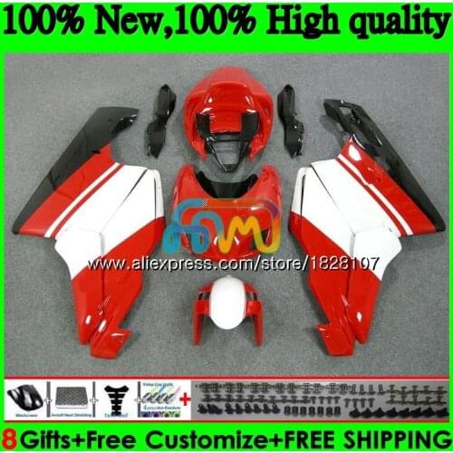 OEM Body For DUCATI 749R 999R 749S 999S 749 999 05 06 Bodywork White red 79BS.59 749-999 CC 749 999 S R 2005 2006 Fairing kit