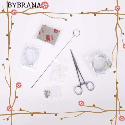 Bybrana BJD.DD Doll With Pull Tongs Hook Aluminum Line Rubber Band Gasket Daily Maintenance Adjustment Adjustment Kit]