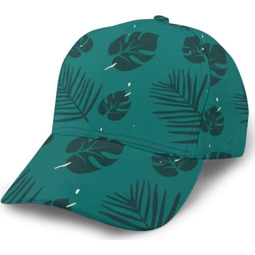 Summer Beach Vintage Palm Leaves Outdoor Sport Caps Baseball Hat Men Women Visor Cap Baseball Cap Street Hip Hop Caps