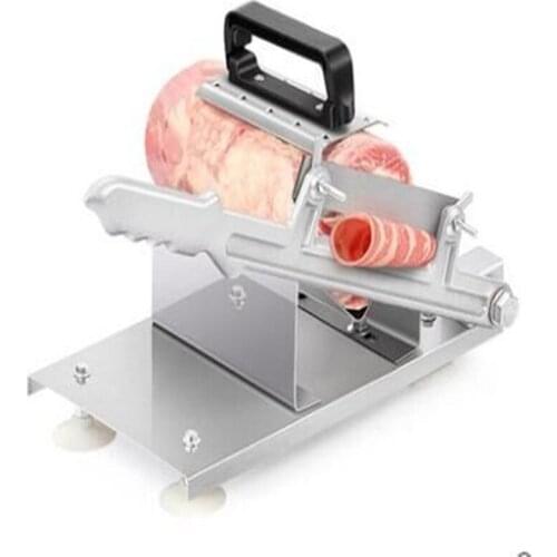 Multifunction Meat Slicer Mutton Roll Slicing Machine Household Fat Cattle Manual Slicer Commercial Planer Rice Cake Kitchen Cut