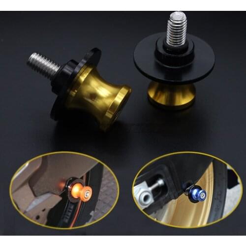 Motorcycle Accessories CNC Aluminum M8 Swingarm Spools Slider Stand Screw For Suzuki GSR600 GSR 2006-2011 2007 2008 2009