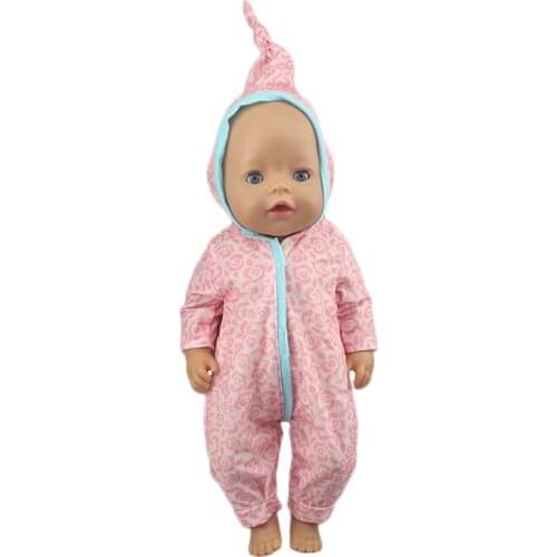 New Arrivals Dolls Suits Fit For 43cm Baby Doll Doll Reborn Baby Clothes 17inch Doll Accessories