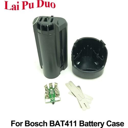 For Bosch 10.8V BAT411 Power Tool Battery Plastic Case (No Battery Cells) BAT 411 411A GSR 10.8-Li