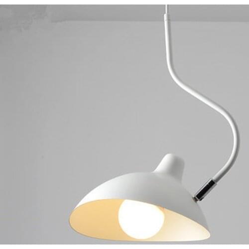 Nordic Replica Designer Serge Pendant Lamp Rotating Iron Lampshade Lighting Arandela De Parede Sconce Home Decor 110-220V