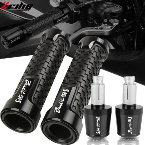 For Suzuki BANDIT650S BANDIT 650S 7/8"22MM Motorcycle Accessories Handlebar Grip End Cap Plug Motorbike Racing Handle Bar Grip