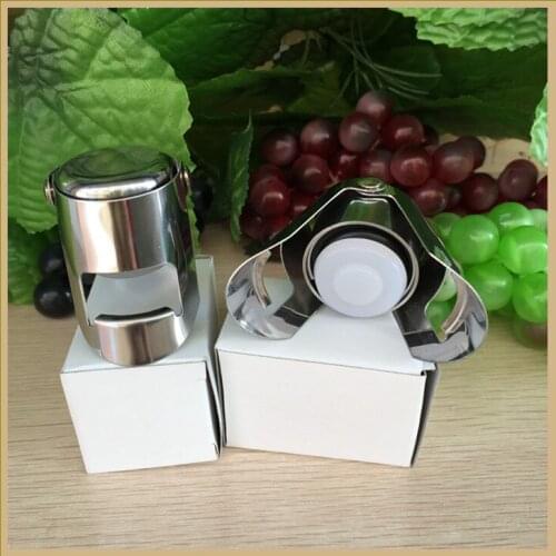 1 Piece Of Wine Bottle Stopper Vacuum Sealed Champagne Bottle Stopper Stainless Steel Foaming Bottle Stopper