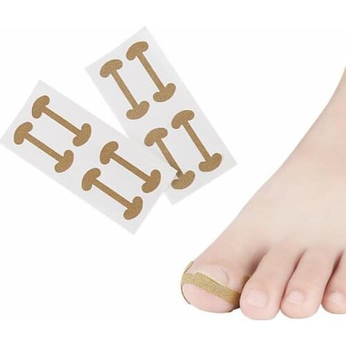 10pcs Professional Ingrown Toenail Foot Corrector Stickers Elasticity Toe Nail Care Pedicure Tools Health Care Protects Toe Nail