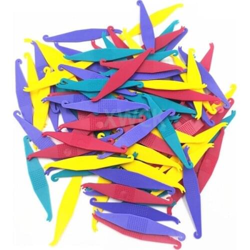 150/100/50Pcs Dental orthodontic rubber band hook placement device Braces hook orthodontic ring tractor