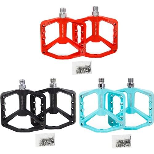 2pcs Aluminum Alloy Mountain Road Cycling Bearings Pedals Anti-Slip Road Bike Pedal for Bicycles Parts Accessories