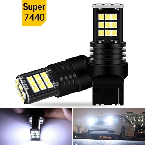 2X Canbus T20 7440 Ba15s 1156 P21W LED Car Reverse Lights for Mazda 6 323 2 3 5 CX-5 CX-7 CX-9 CX 7 Axela MPV Navajo Protege