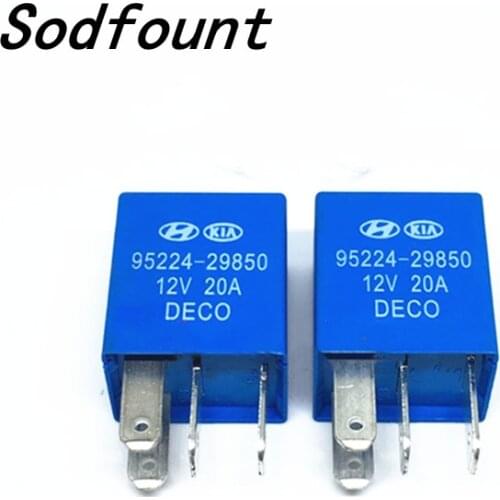 12V 4-pin KIA car air conditioning fan fuel pump DECO relay 95224-29850