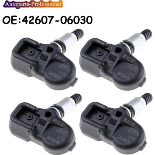 4 PCS New Car accessories For TOYOTA CAMRY TACOMA AVALON 315MHz TPMS Tire Pressure Sensor PMV-C015 42607-06030/42607-48010