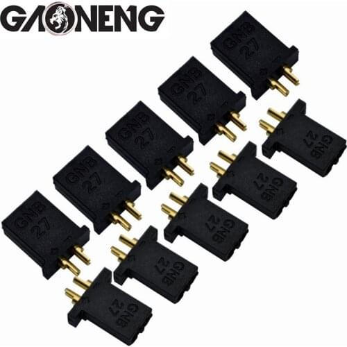 5/10/15/20/50Pairs GNB 27 Connector Female Male Plug Adapter GNB27 For Racing Models Multicopter Fixed Board DIY Spare Part
