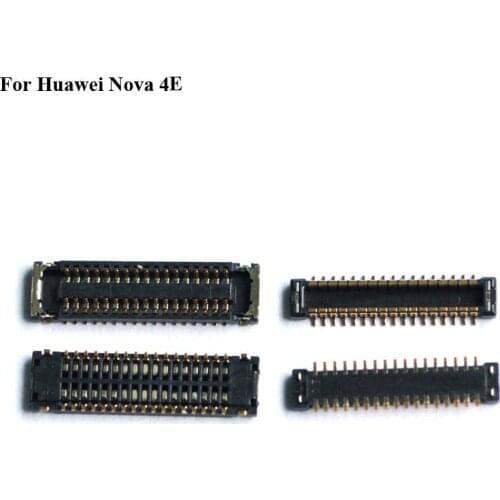 5pcs Dock Connector Micro USB Charging Port FPC connector For Huawei Nova 4E 4 E logic on motherboard mainboard Nova4E