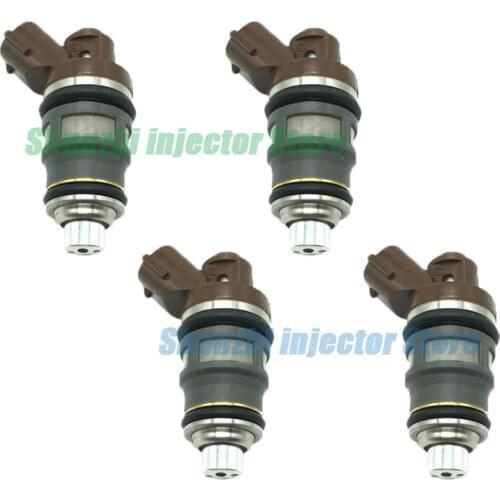 4pcs Fuel Injector Nozzle For Toyota MR2 Celica Supra Turbo 3SGTE 1JZGTE 2JZGTE 800cc OEM 1001-87092 1001 87092 100187092
