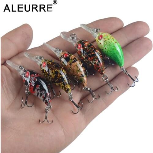 Carp Fishing Lure 45mm/3g Crankbaits 1pcs Micro Hard Pesca Artificial Baits Mini Lure Minnow for Pike Bass Trout