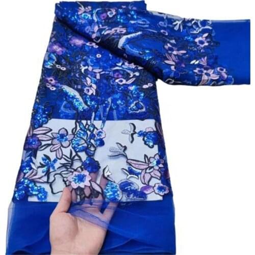 Latest Shinning powder hand gold glitter Sequins lace fabric 5yards for indian/nigerian wedding/ evening dress/stage black peach