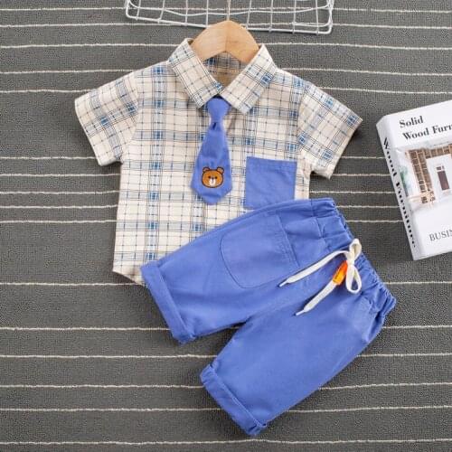 Baby Boys Girls 2021 Summer Fashion Clothes Toddler Cartoon T shirt+Short 2pc Sets Kids Casual Cotton Sports Children Suits