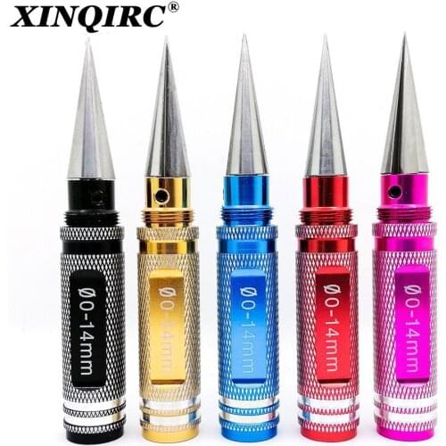 RC Remote Control Model Cars DIY Modified Maintenance Tool Steel Car Shell Hole Opener Titanium-plated Hard Reamer Drill