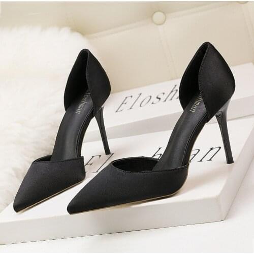 Dress Shoes Women High Heels Sandals Women Fashion Heels Elegant Shoes Black Heels Party Shoes Woman 2020 Fetish High Heels Buty