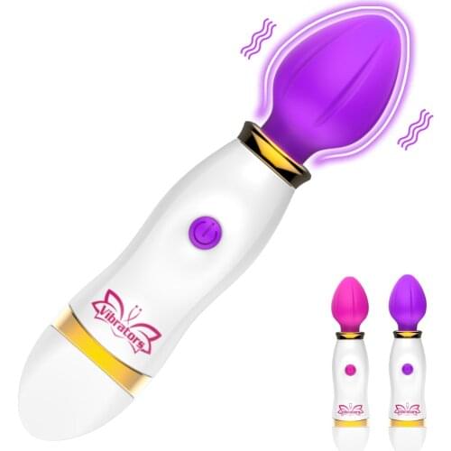 IKOKY 10 Speed AV Stick Dildo Vibrator G-spot Massage Stick Magic Rod Clitoris Stimulate Sex Toys for Women Female Masturbation