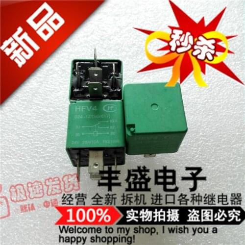 New HFV4/024-1Z1SG Genuine HFV4 024-1Z1SG 20/10A Relay 24VDC