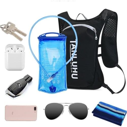 Trail Cycling Hydration Backpack Water Bag Outdoor Jogging Sport Backpack Running Backpack Optional 1.5L Bladder Water Bag