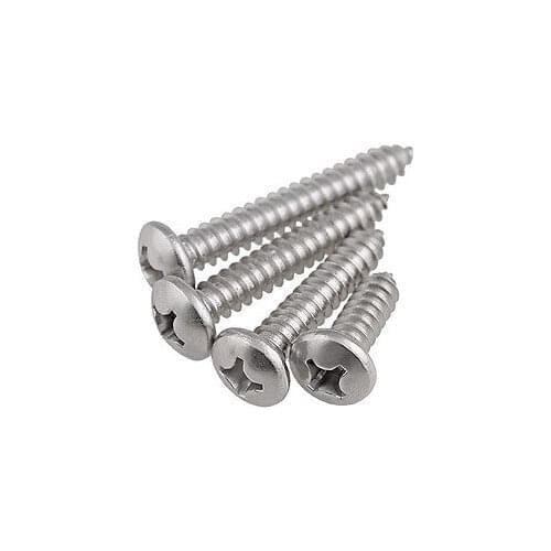M4*0.7 Thread Length 10/12/16/20/25/30/35/40/50mm 304 Stainless Phillips Pan Self Tapping Drilling Screws