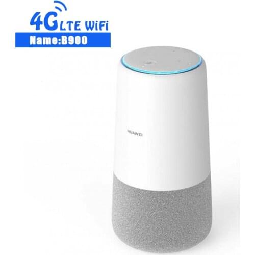 Huawei AI Cube B900 Smart Speaker Alexa control 4G LTE FDD B1/3/7/8/20/32/38
