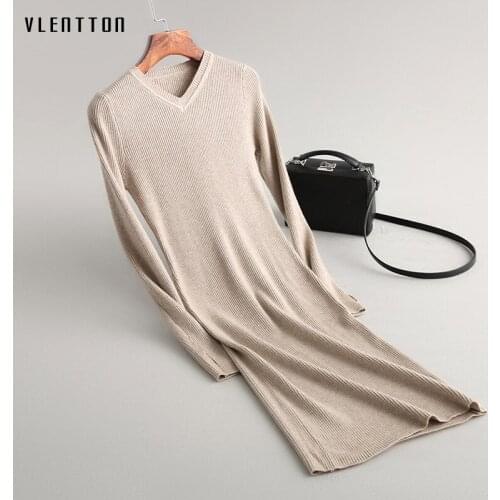 Fashionable Knitted Dresses VLENTTON China