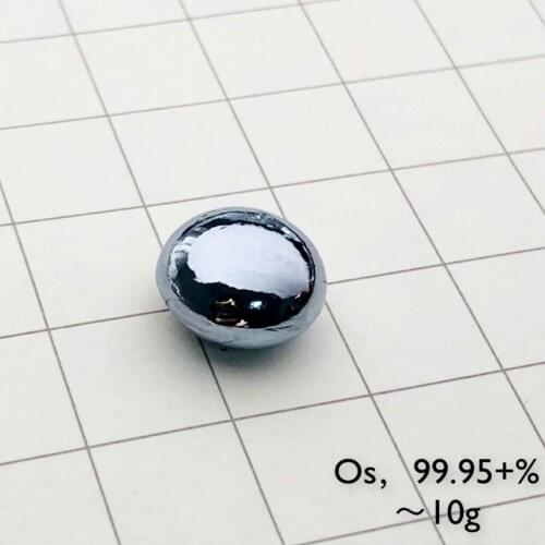 1pcs 10g Osmium 99.95% Osmium rare metals ingots Resistance Paste