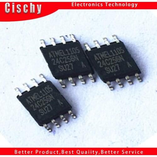 10PCS AT24C256N-SU27 SOP8 AT24C256 SOP AT24C256N-10SU-2.7 AT24C256N SMD 24C256 AT24C256C SOP-8