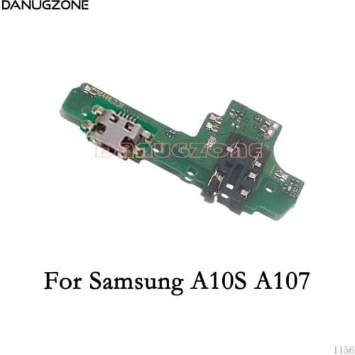 10PCS/Lot For Samsung Galaxy A10S A107 A107F SM-107F USB Charging Dock Jack Plug Socket Port Connector Charge Board Flex Cable