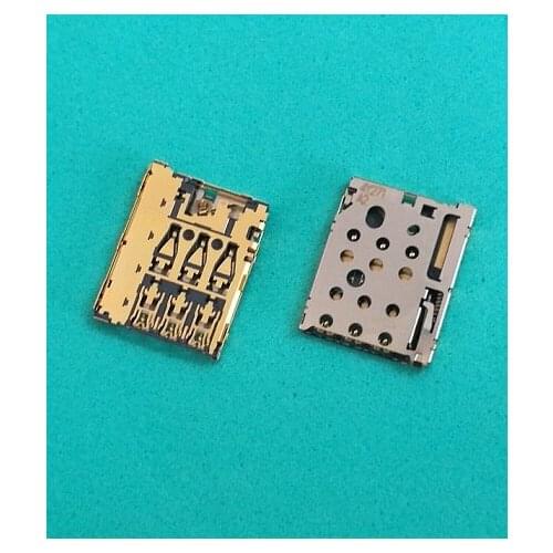2-50 pcs Original for Blackberry Q30 for sony c4 FOR nokia n830 SIM card reader holder tray connector socket