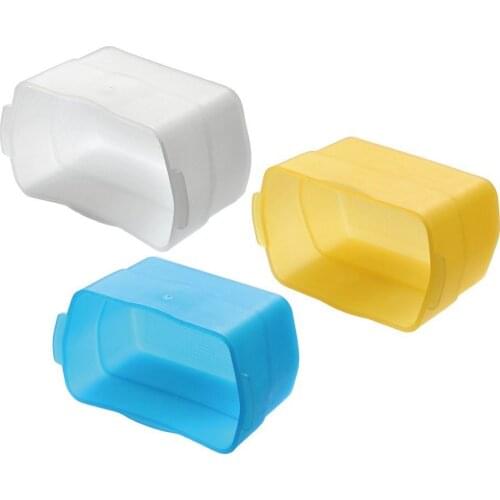 3-color reflector lightning diffuser dome Canon 580EX 580 EXII Godox V850 V860 II TT685N/C/S TT600 YN560II YN565