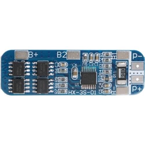 3S 18650 Li-ion Lithium Battery 10A 12V BMS PCM Charger Protection Board
