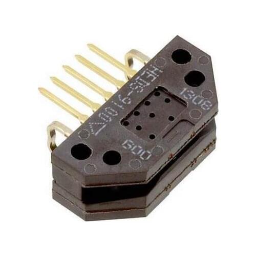 Free shipping NEW 2PCS/LOT HEDS-9100#G00 HEDS-9100 SIP5 ,Two Channel Optical Incremental Encoder Modules