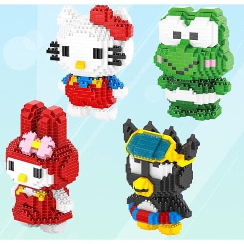 CB HC Magic Blocks Cartoon Frog Auction Figures Anime Penguin Model Toys For Girls Gifts Melody Doll Children Christmas Present