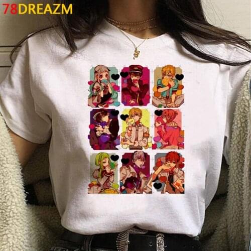 Toilet Bound Hanako Kun t shirt female vintage couple clothes casual ulzzang kawaii summer top harajuku