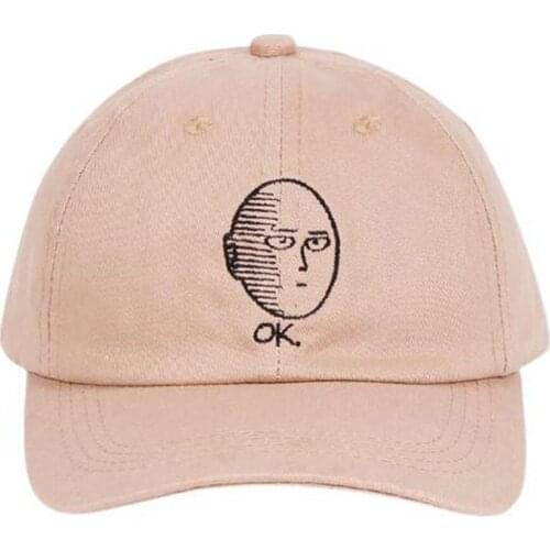 One punch man peaked cap Men/women Fashion Harajuku Hip Hop 2021 Summer Cap peaked cap Mens Cap Casual