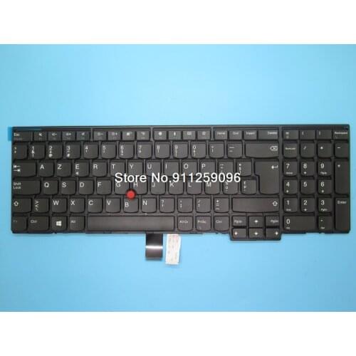 Laptop Keyboard For Lenovo For ThinkPad L570 Belgium BE 01AX657 01AX616 SN20L79841 NO Backlit Black New