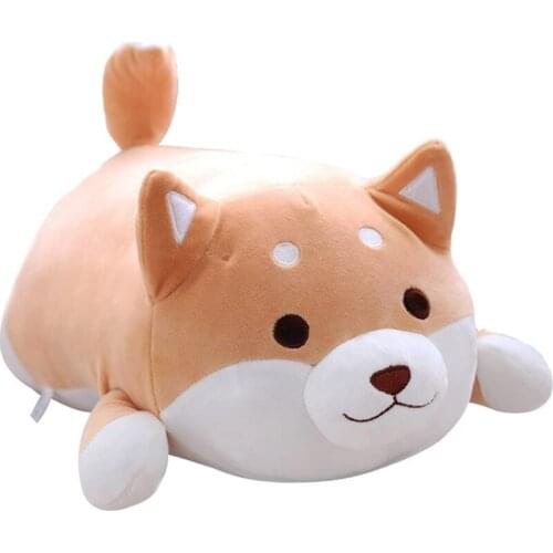 Shiba Inu Dog Plush Pillow, Cute Corgi Akita Stuffed Animals Doll Toy Gifts for Valentines Gift, Christmas,Sofa Chair