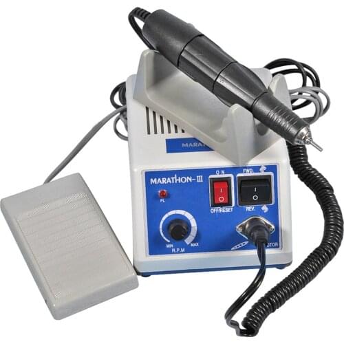 Dental Lab Multipurpose Marathon Micromotor Polisher 110/220V N3+35K RPM Polishing Handpiece Jewelry Industry