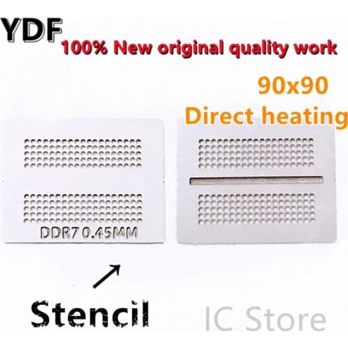 Stencil DDR7 GDDR5X D9VRL D9VRK D9TXS D9V 190F Direct heating 90*90 memory BGA