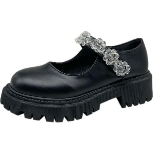 Lolita Shoes Women Japanese Mary Jane Shoes Women Vintage Girls Students JK Uniform High Heel Platform Shoes Cosplay