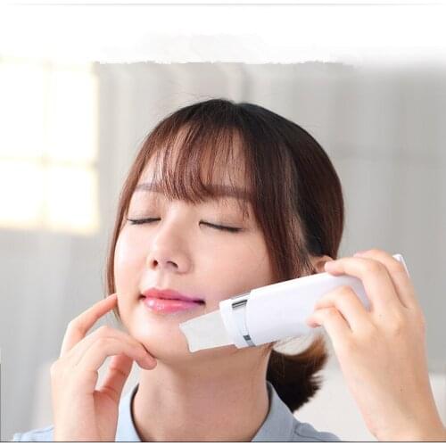 Ultrasonic Face Pore Cleaner Ultrasound Skin Scrubber Peeling Facial Massager Beauty Device Face Lift Tighten Wrinkle Removal