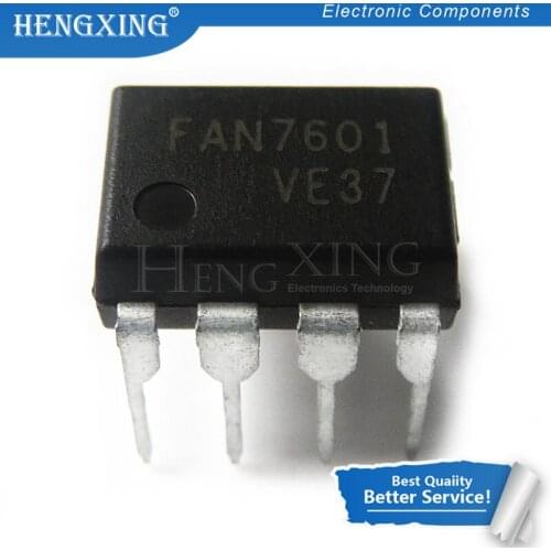 10pcs/lot FAN7601 FAN 7601 DIP-8 In Stock