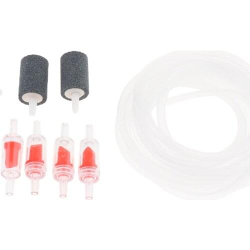 11in1 Aquarium Air Pump Accessory Set With Hose Connector Air Stone