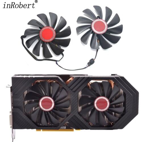 95MM FDC10U12S9-C CF1010U12S Cooler Fan Replace For XFX AMD Radeon RX 560D 570 580 RX570 RX580 RX560D Graphics Card Cooling Fan
